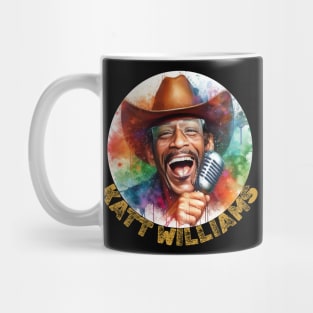 KATT WILLIAMS IN WATERCOLOR PAINTING Mug